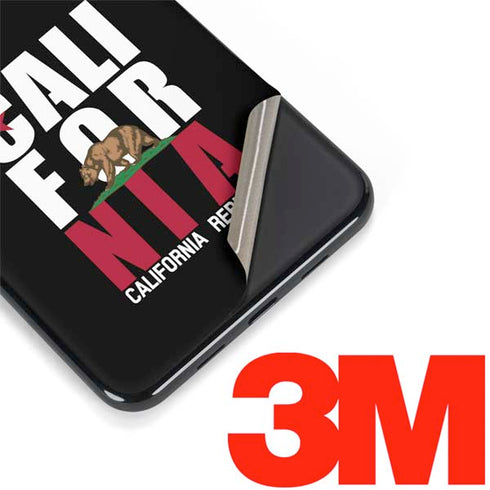 California Black Block Google Pixel 3a XL Skin